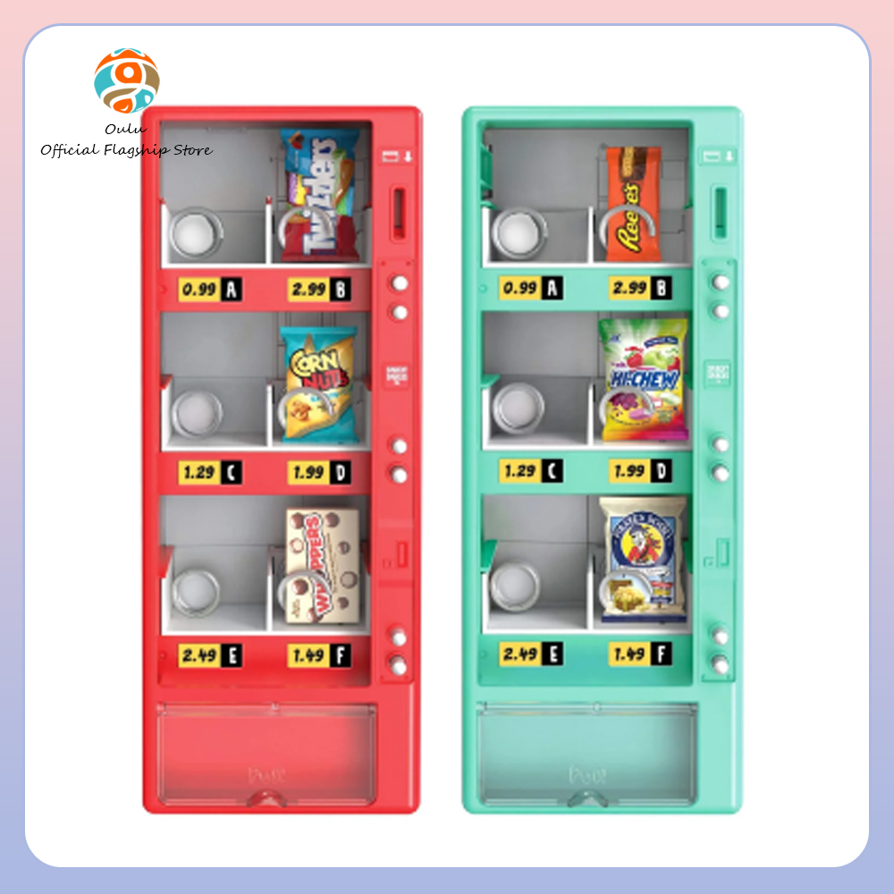 Candy Vending Machine - 新品正規品 MGA'S ミニバース ミニキャンディ自動販売機 DIY ミニチュアシミュレーションスナックマシン