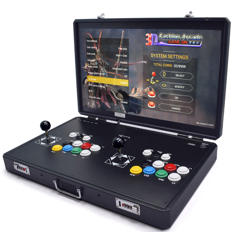Boxing Machine Arcade - Pandora H3-LCDアーケードコンソール,2プレーヤーPCBボード,レトロビデオ,テーブル,バートップマシン,23000ゲーム,24インチ