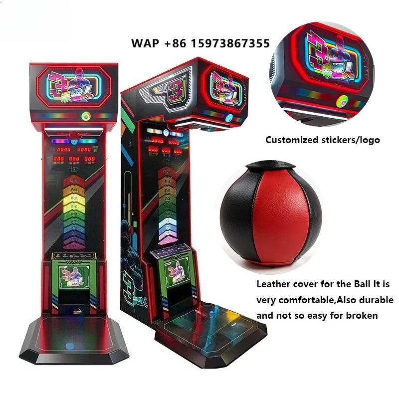 Arcade Games & Vending Llc Photos - ボクシングシミュレーターマシン 電子ボクシングチャンピオン ビッグパンチ キックボクシングゲーム 商業アーケードセンター向け