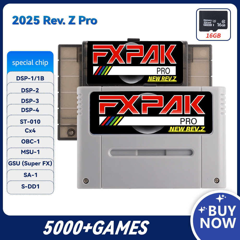 Arcade Z - 最新のFXPAKリビジョン版 Z バージョン プロ 1200 in