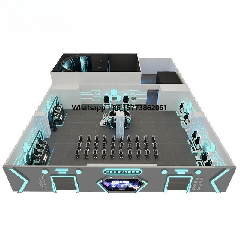 Arcade Games & Vending Llc Photos - バーチャルリアリティ遊園地2027 新型VRゲーム機シミュレーターサプライヤー 3D 5D 7D 9D