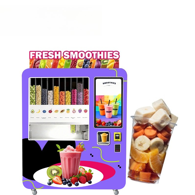 Vending Machine Qr Code - 2026年プロ仕様革新的全自動スムージー自動販売機DIYメーカークレジットカードQRコードトークンカスタマイズ対応