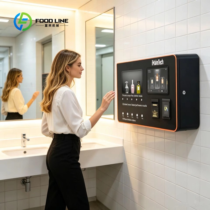 Vending Machine Qr Code - セルフサービス香水噴霧販売機 QRコードスキャン噴霧 ショッピングモール、地下鉄駅、国境を越えた場所向け