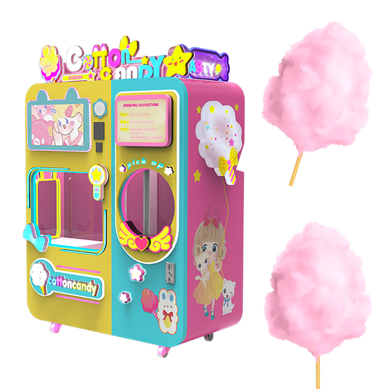 カスタマイズ可能な自動綿菓子販売機 - あなたのビジネスに最 - Candy Vending Machine のレビューと価格