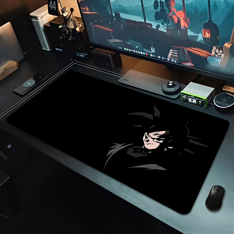 DBZ ブラックアニメマウスパッドドラゴンボール大型 PC  - Arcade No のレビューと価格