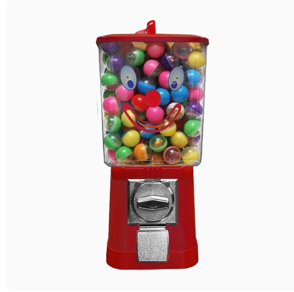 異なる国のコイン式店舗モールセルフサービスバブルボールガムボ - Candy Vending Machine のレビューと価格