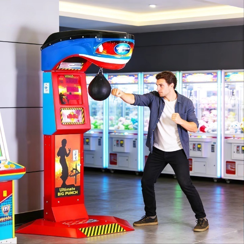 業務用パンチングマシン ビッグキング 新型電子ボクシングゲー - Boxing Machine Arcade のレビューと価格
