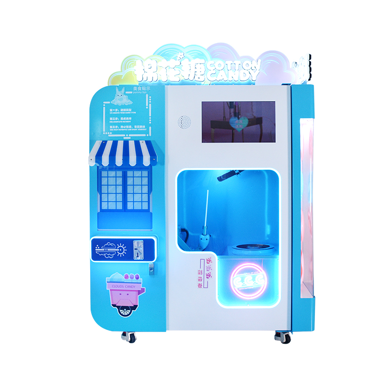 全自動スマート綿菓子販売機 デジタルタッチスクリーン 新品- - Candy Vending Machine のレビューと価格