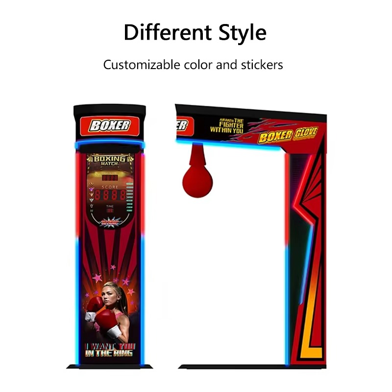ストリートアミューズメントコイン式ボクシングパンチマシン大型 - Boxing Machine Arcade のレビューと価格