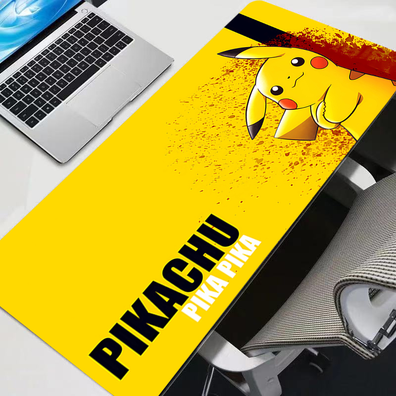 マウスパッド大 P-ピカチュウゴム PC コンピュータゲーム - Arcade No のレビューと価格