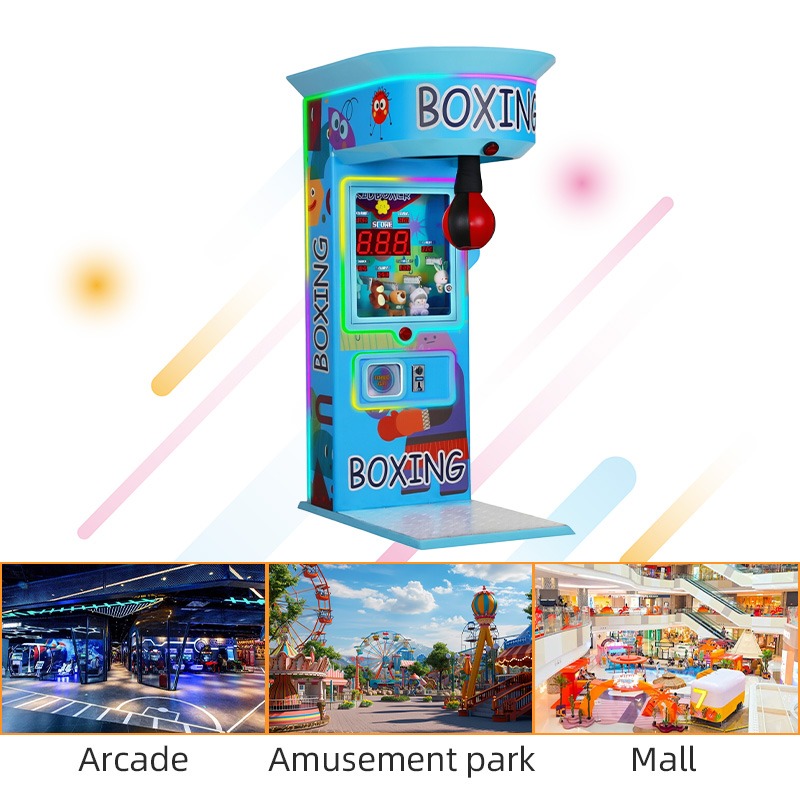 バー、ジム、アミューズメントセンター向けのカスタムコイン式ボ - Boxing Machine Arcade のレビューと価格