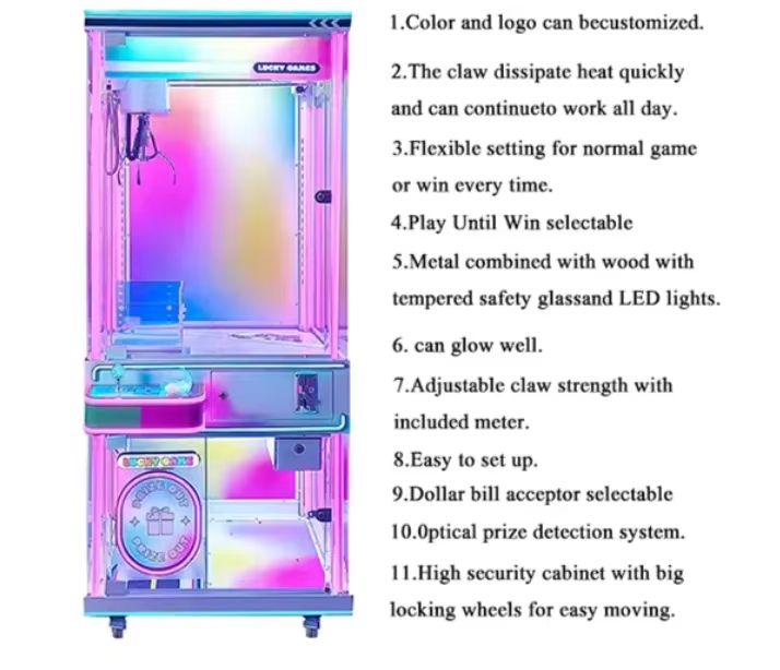 工場製おもちゃクレーンゲーム機 コイン式アーケードクレーンゲ - Japanese Arcade Vending Machine のレビューと価格