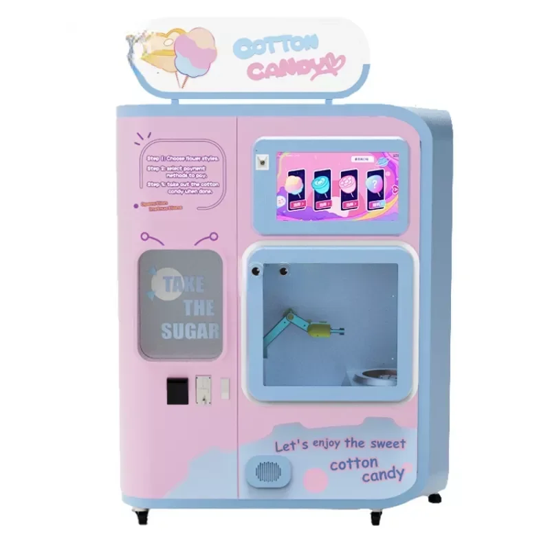 カスタマイズ可能な子供用綿菓子製造機、小型ミニロボット綿菓子 - Candy Vending Machine のレビューと価格