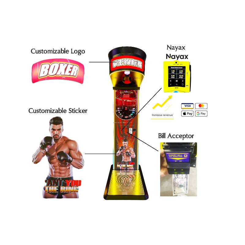 防水ストリートボクシングキックマシン屋外アーケードエンターテ - Boxing Machine Arcade のレビューと価格
