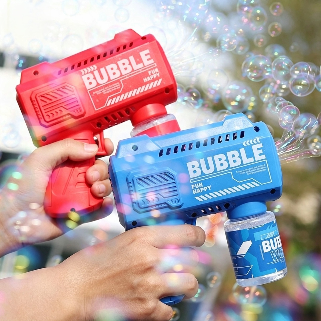 電動バブルガン ソープ自動バブルマシン 夏の屋外プールパーテ - Bubble Gum Machine のレビューと価格