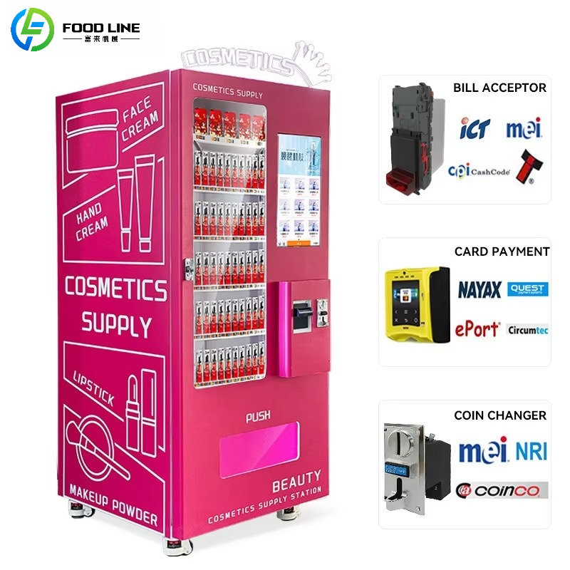 カスタマイズ可能なテックコスメティックメイクアップビューティ - Vending Machine Qr Code のレビューと価格