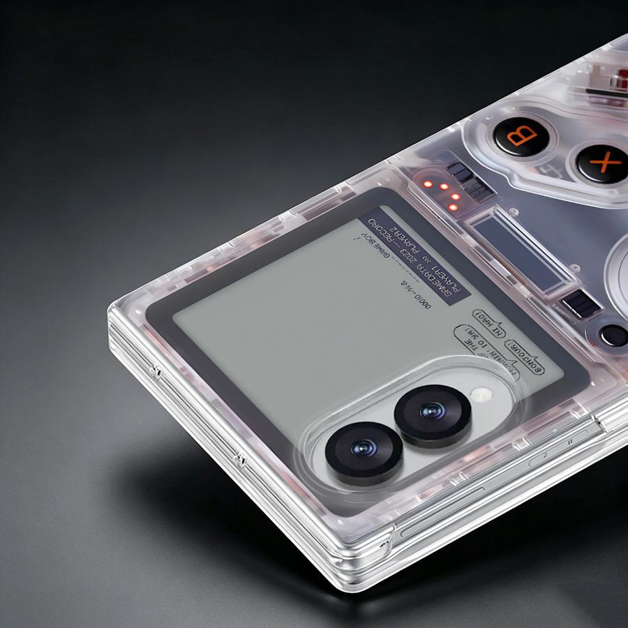 透明電話カバーケース Samsung Galaxy Z Fo - Arcade Z のレビューと価格