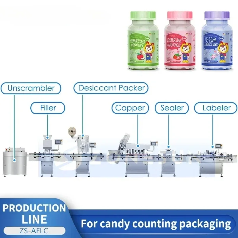 ZONESUN 自動グミキャンディ計数・充填生産ライン バブ - Bubble Gum Machine のレビューと価格