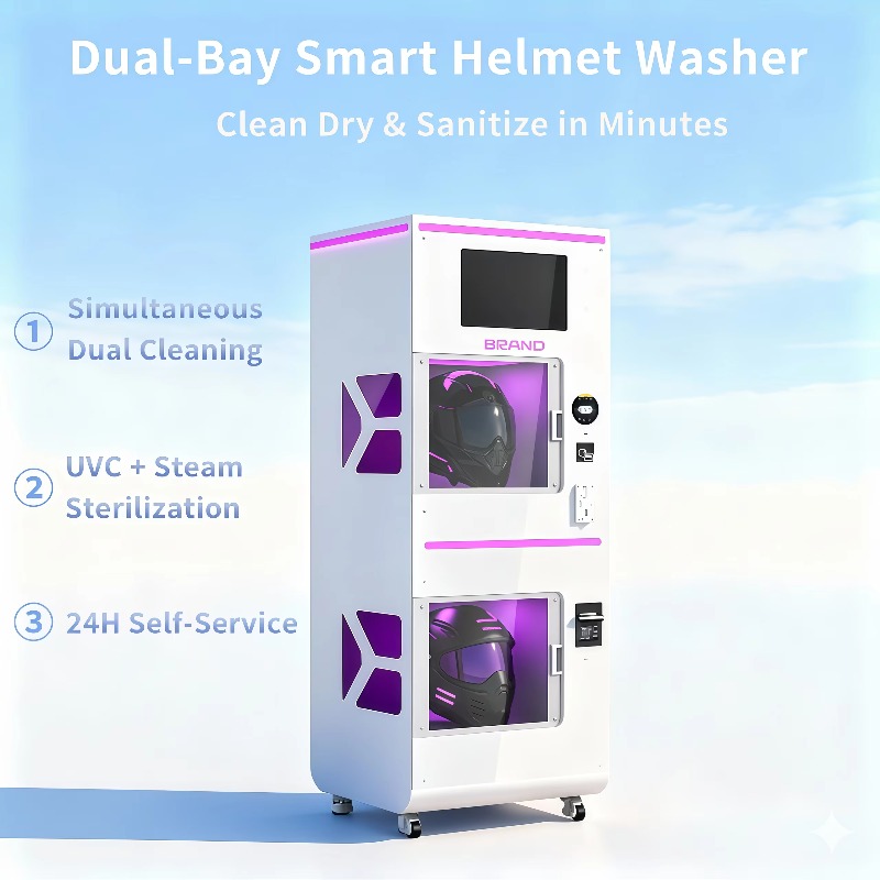 カスタムダブルウェアハウスヘルメット洗浄自動販売機タッチスク - Vending Machine Qr Code のレビューと価格
