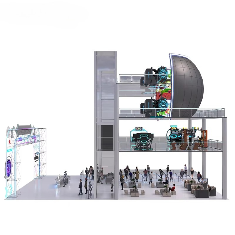 ドームフライングシネマ2026 VRテーマパークアーケードゲ - Arcade Games & Vending Llc Photos のレビューと価格